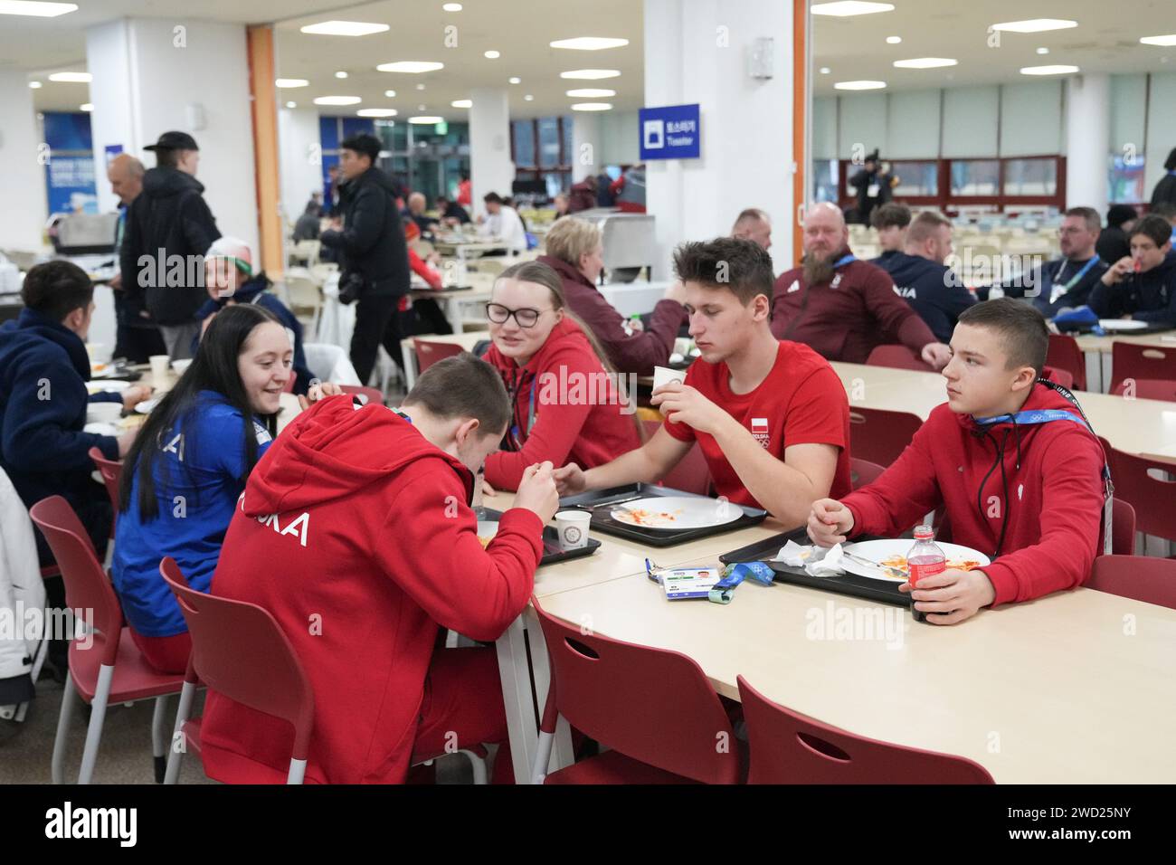 General view, JANUARY 18, 2024 At Athlete's Village during the