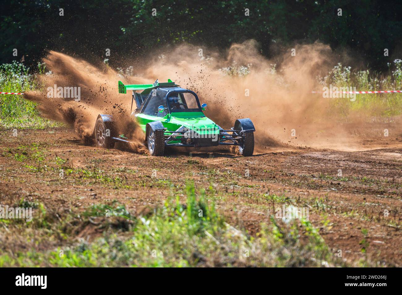 Autocross race. Racing emotions Stock Photo - Alamy