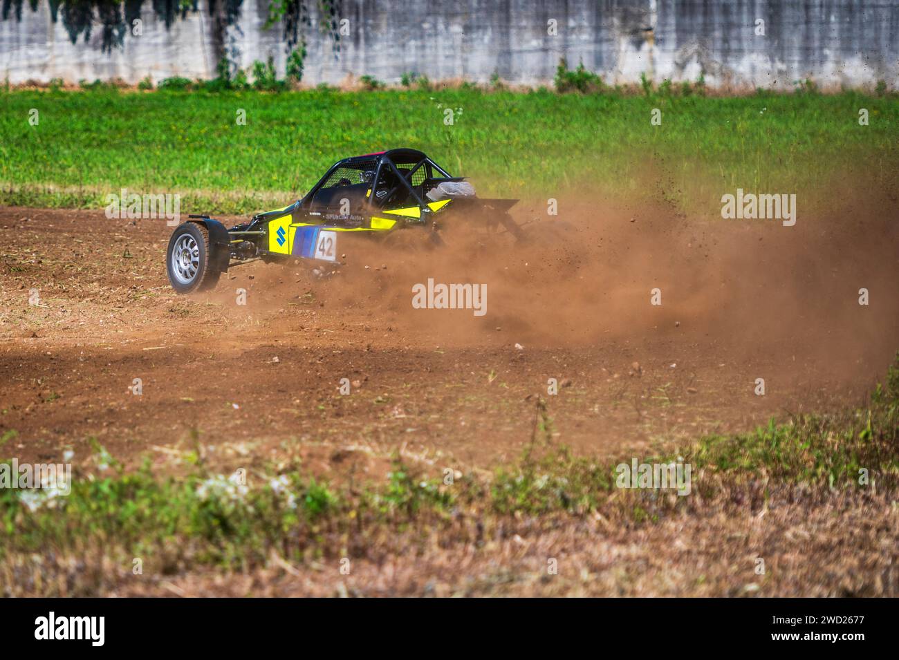 Autocross race. Racing emotions Stock Photo - Alamy