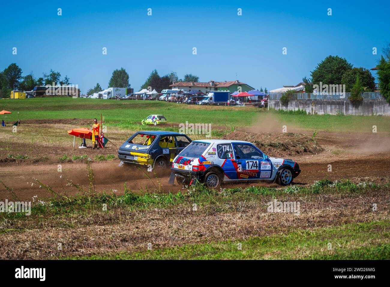 Autocross race. Racing emotions Stock Photo - Alamy