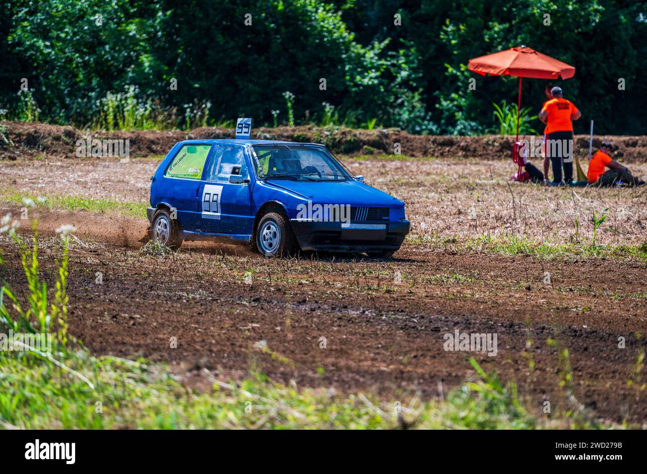 Autocross race. Racing emotions Stock Photo - Alamy
