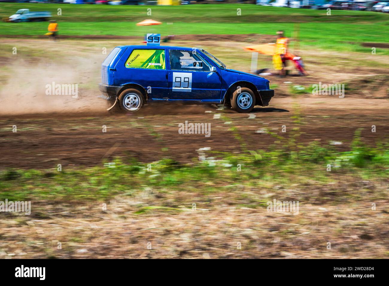 Autocross race. Racing emotions Stock Photo - Alamy