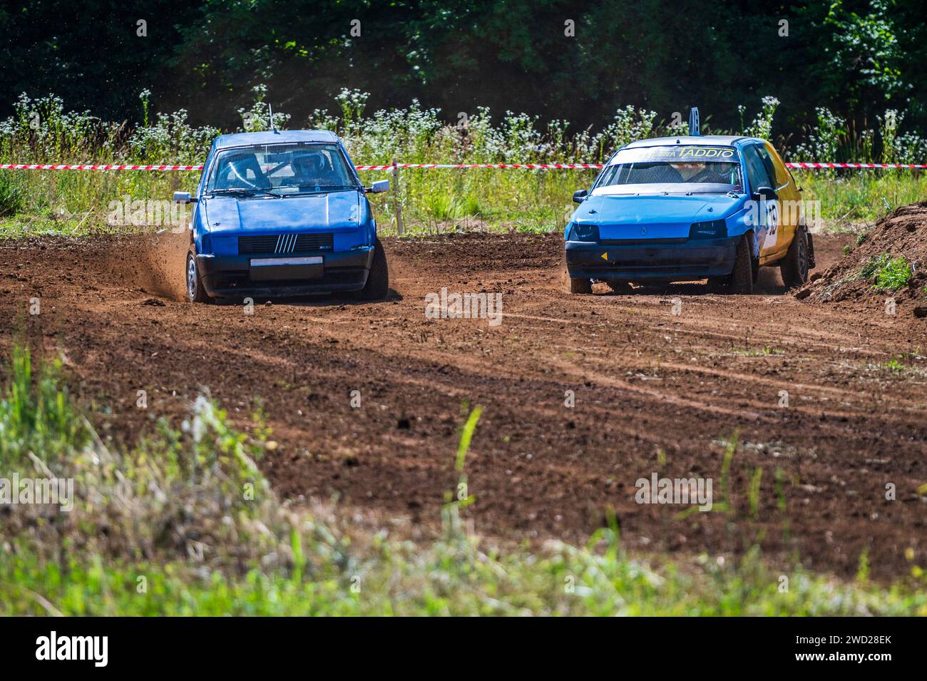 Autocross race. Racing emotions Stock Photo - Alamy