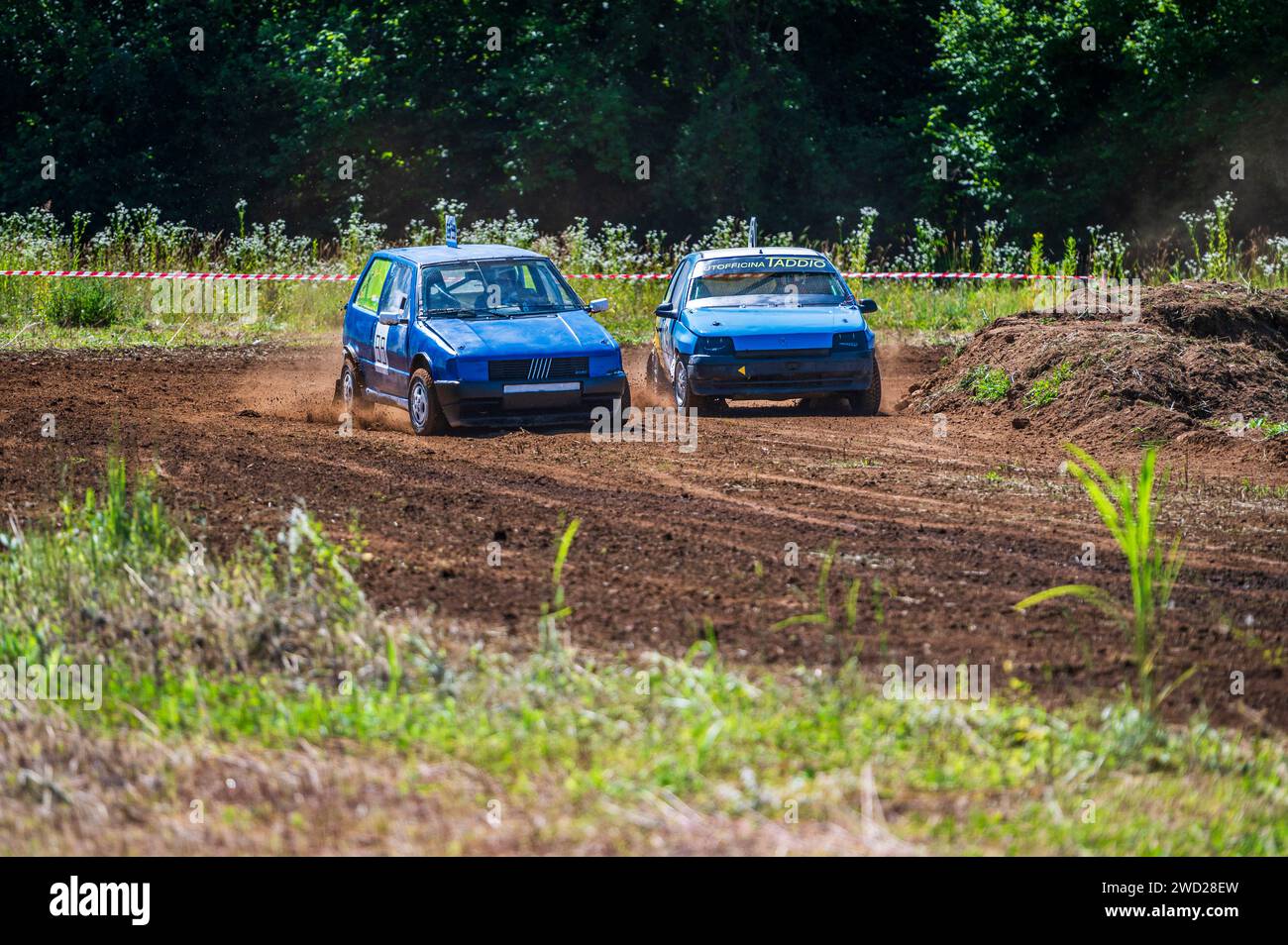 Autocross race. Racing emotions Stock Photo - Alamy
