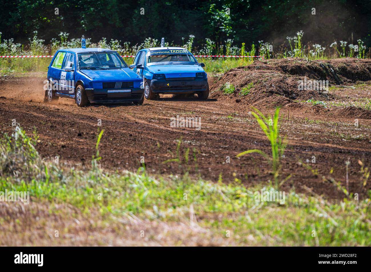 Autocross race. Racing emotions Stock Photo - Alamy
