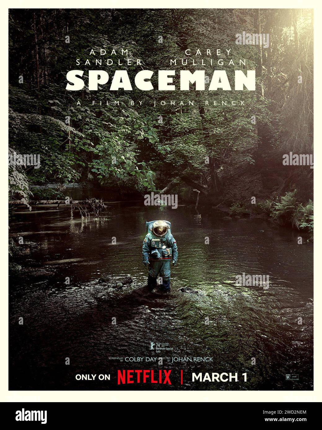Spaceman movie poster Stock Photo