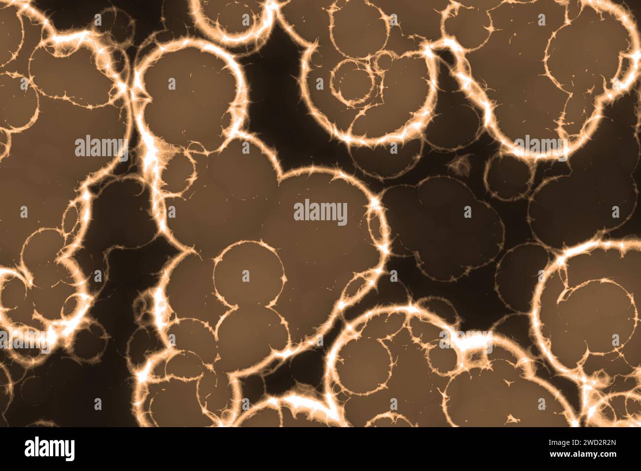 modern orange bio random noise digital art background illustration ...