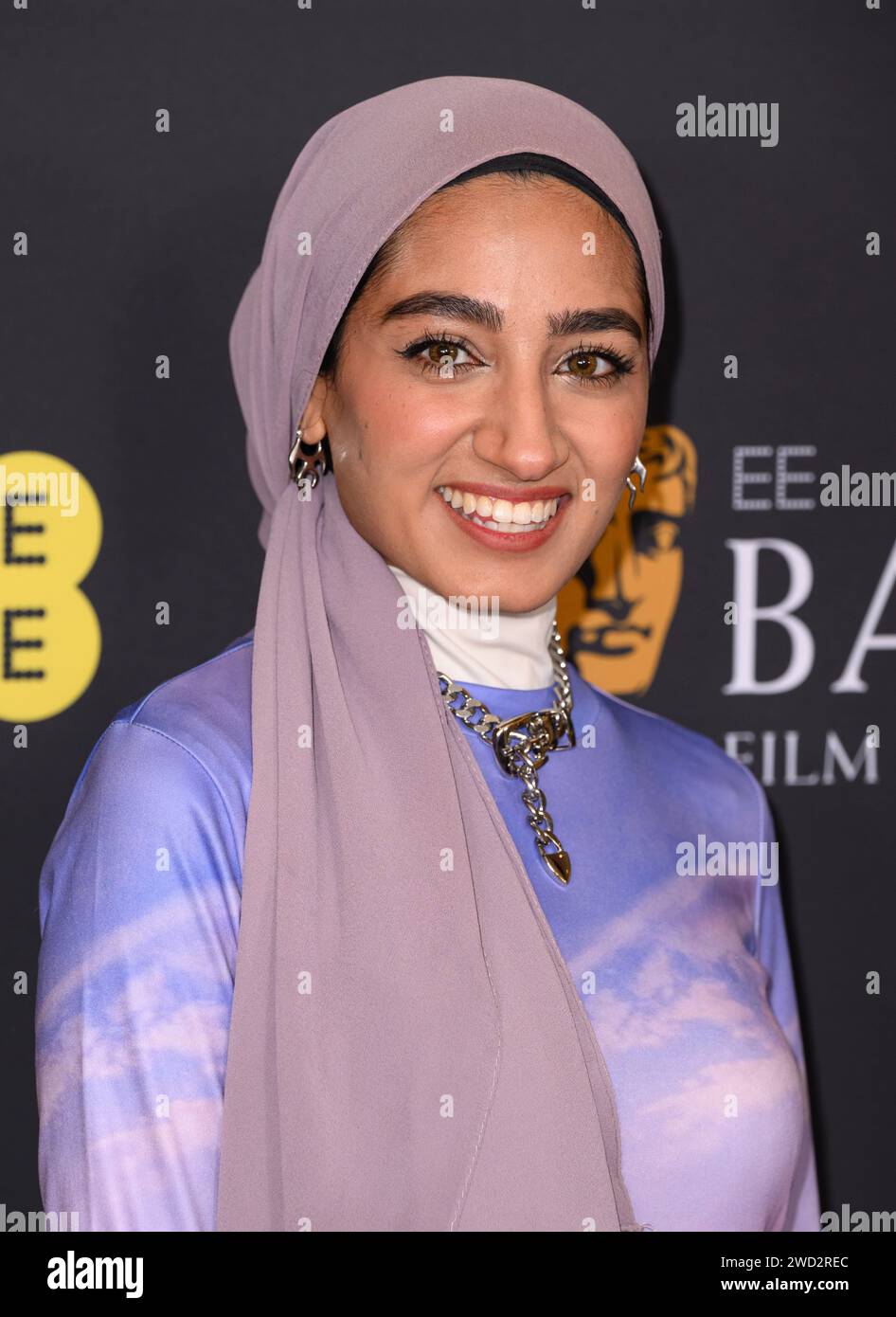London, UK. January 18th, 2024. Zainab the BAFTA director of Awards at