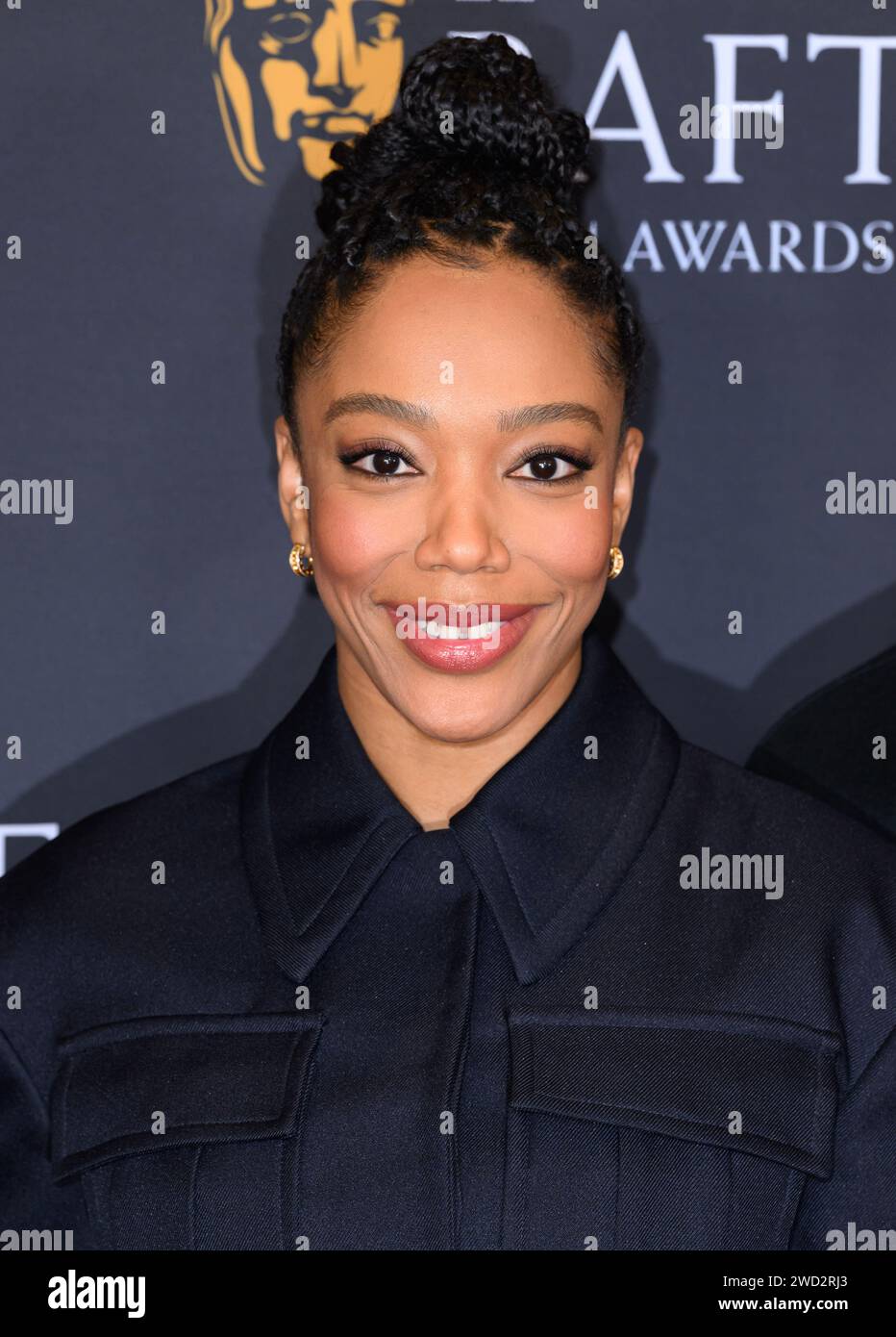 London, UK. January 18th, 2024. Naomi Ackie at the EE BAFTA Film Awards