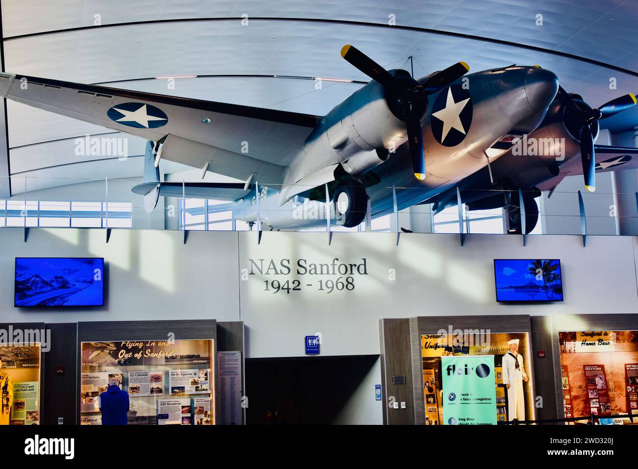 Orlando Sanford International Airport Sanford Florida Stock Photo Alamy