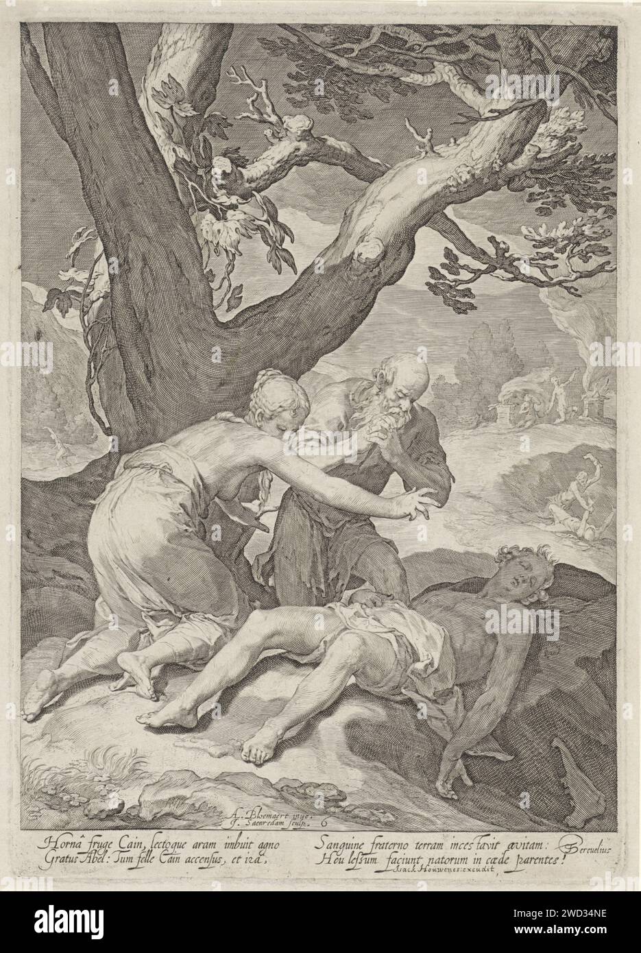 Adam and eve with cain and abel hi-res stock photography and images - Page  3 - Alamy