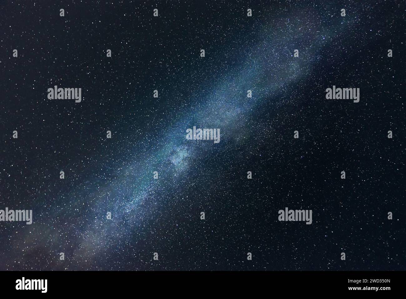Milky way on the starry sky background. Astrophotography of night sky ...