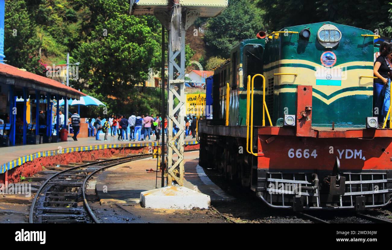 nilgiri mountain railway, unesco world heritage site of tamil nadu