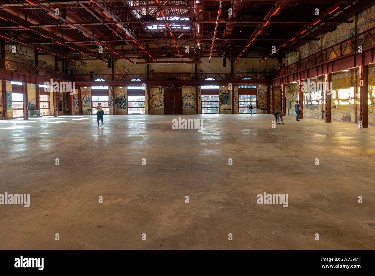 Powerhouse Arts fabrication facilities in Gowanus neighborhood of