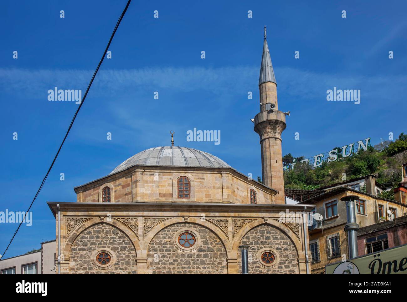 View of Kapu mosque in Giresun. Turkey Stock Photo