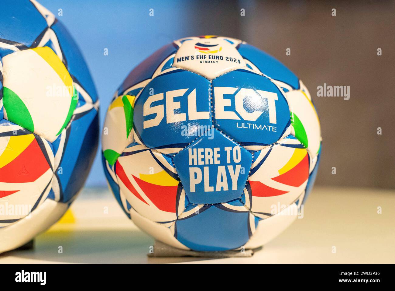 Koeln, Deutschland. 18th Jan, 2024. Spielb?lle, Select, Here to play Er