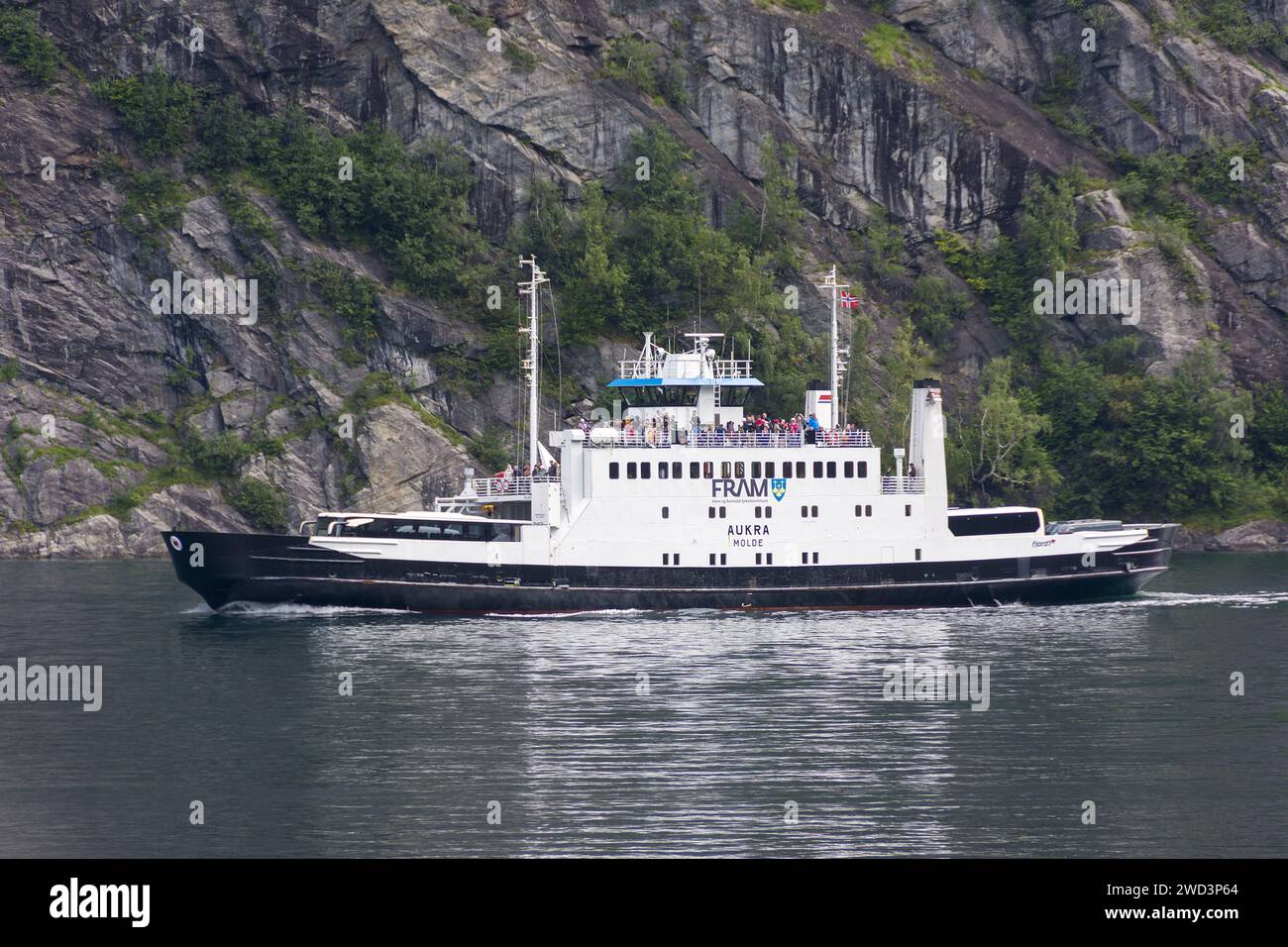 Geiranger hellesylt ferry hires stock photography and images Alamy
