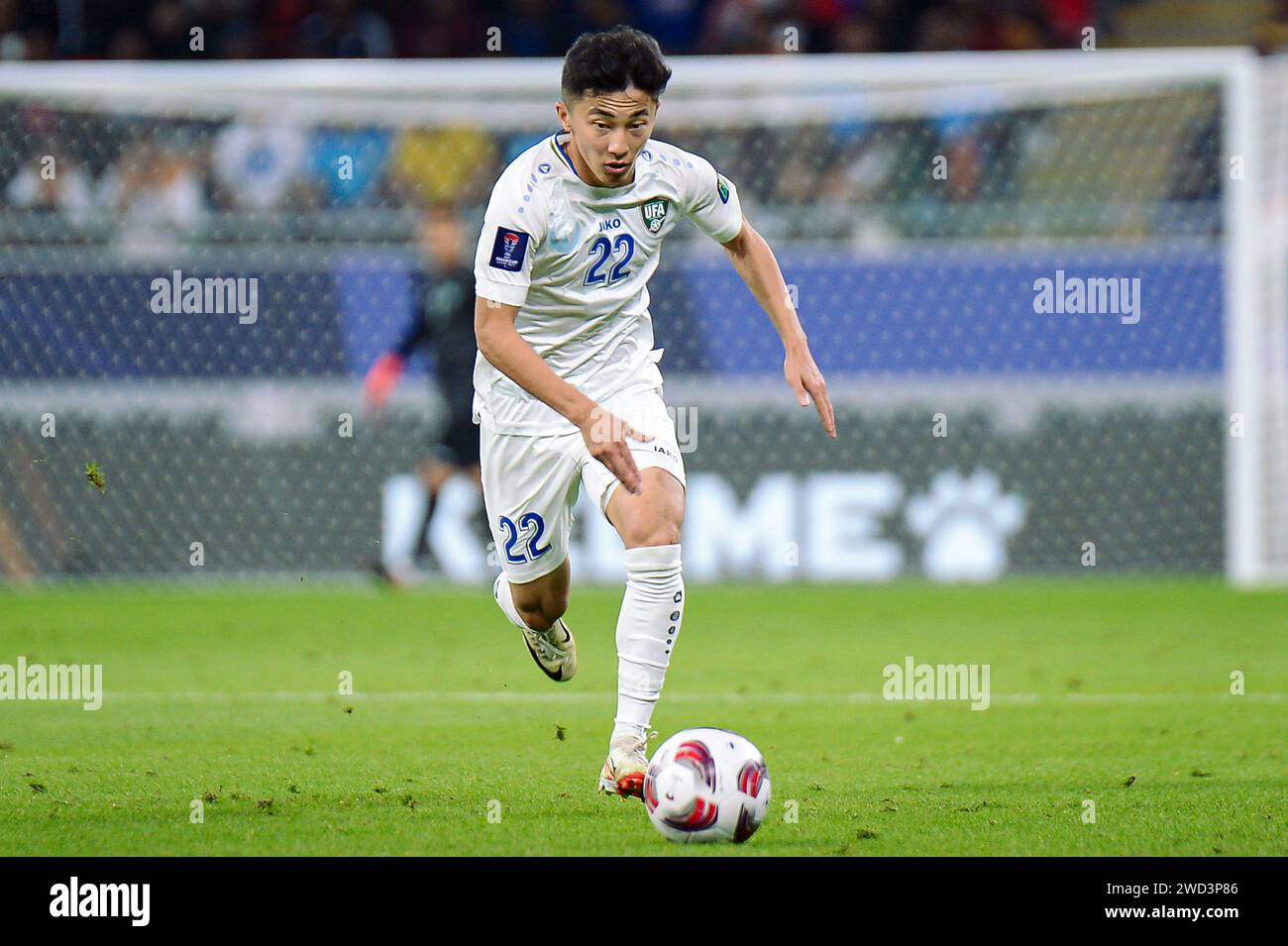 Doha, Qatar. 18 January, 2024. India V Uzbekistan ：Group B - AFC Asian ...