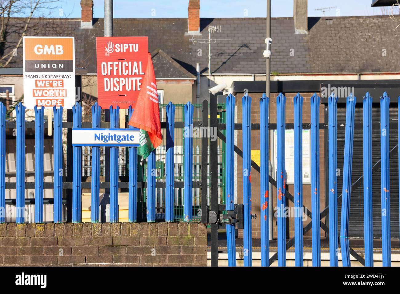 Lurgan, County Armagh, Northern Ireland, UK. 18th Jan 2024. The biggest