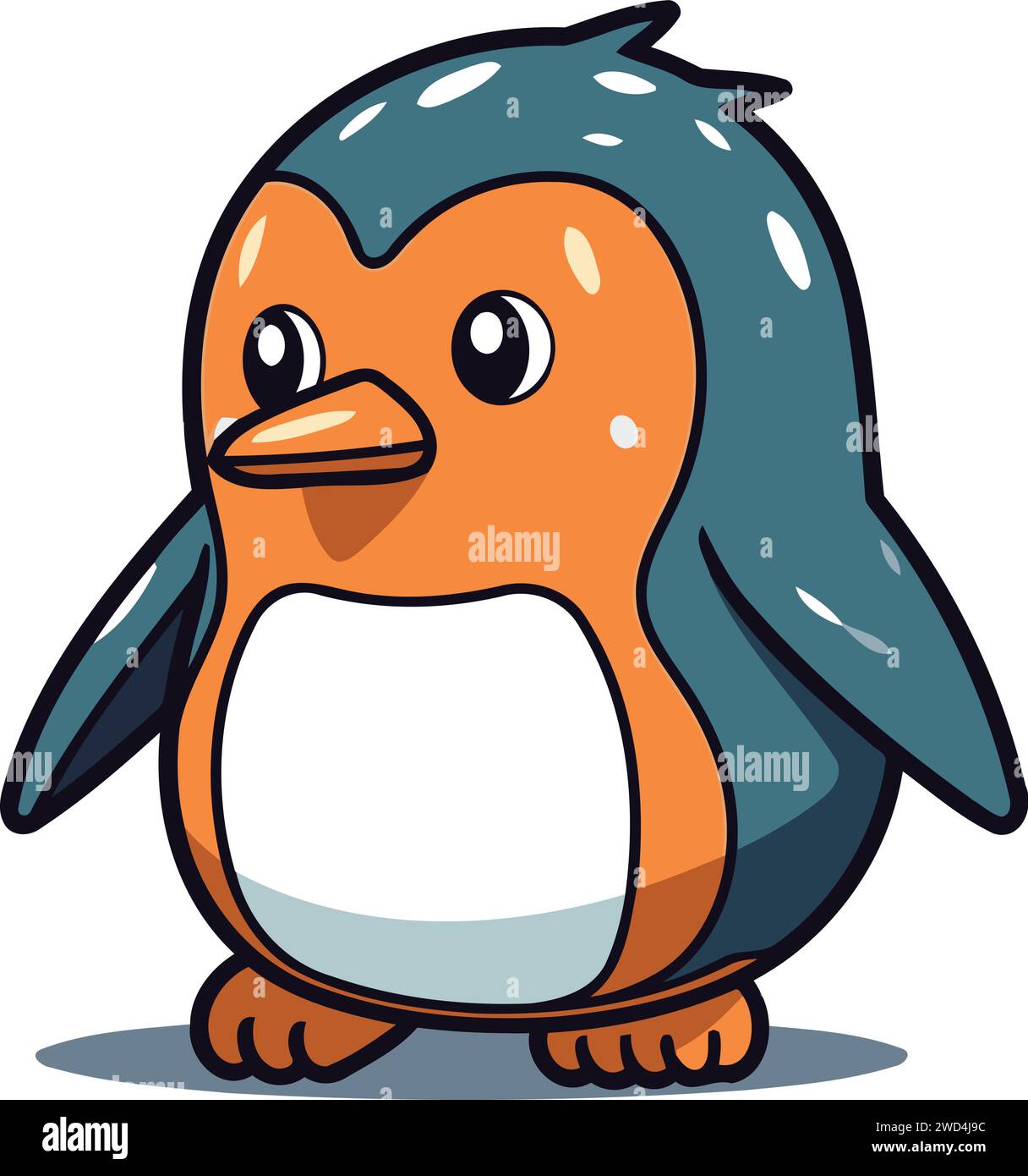 cute-cartoon-penguin-vector-illustration-of-a-penguin-stock-vector