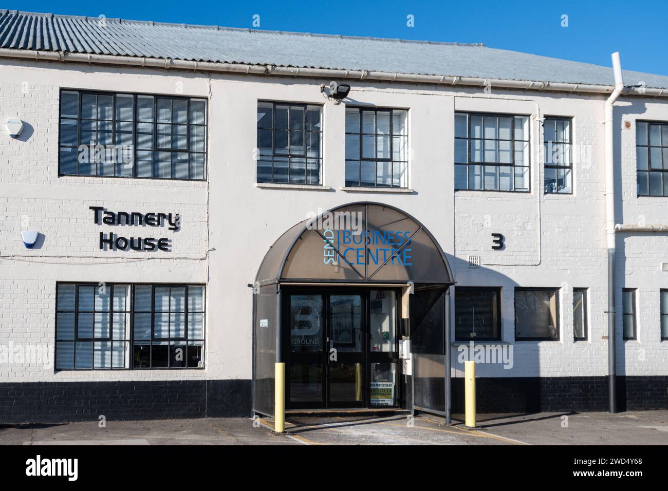 Tannery House at Send Business Centre, Surrey, England, UK Stock Photo