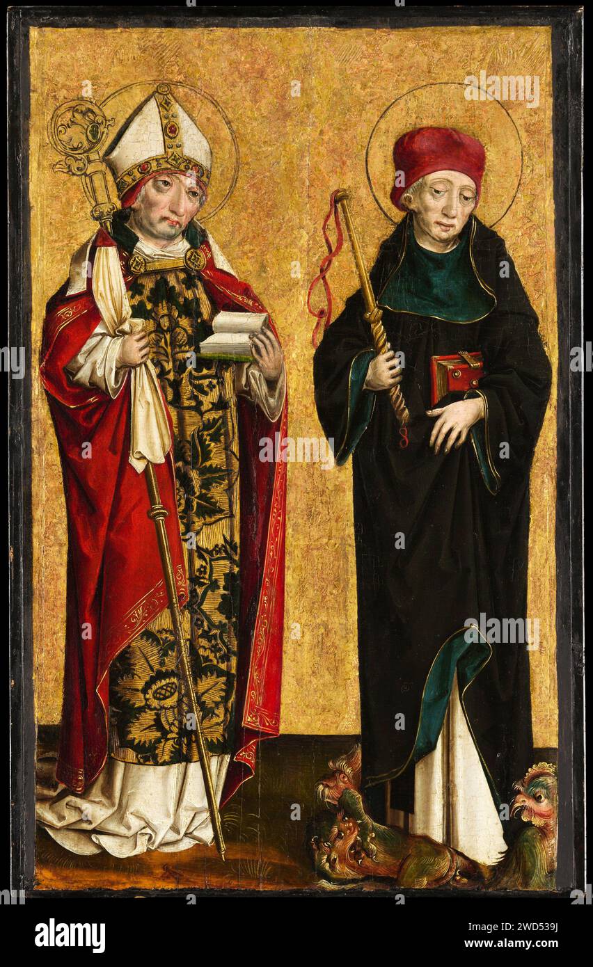 Saint Adalbert and Saint Procopius. Master of Eggenburg. Austrian. ca ...