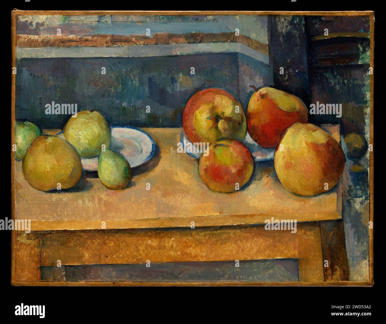 Still Life with Apples and Pears. Paul Cézanne. ca. 1891–92 Stock Photo