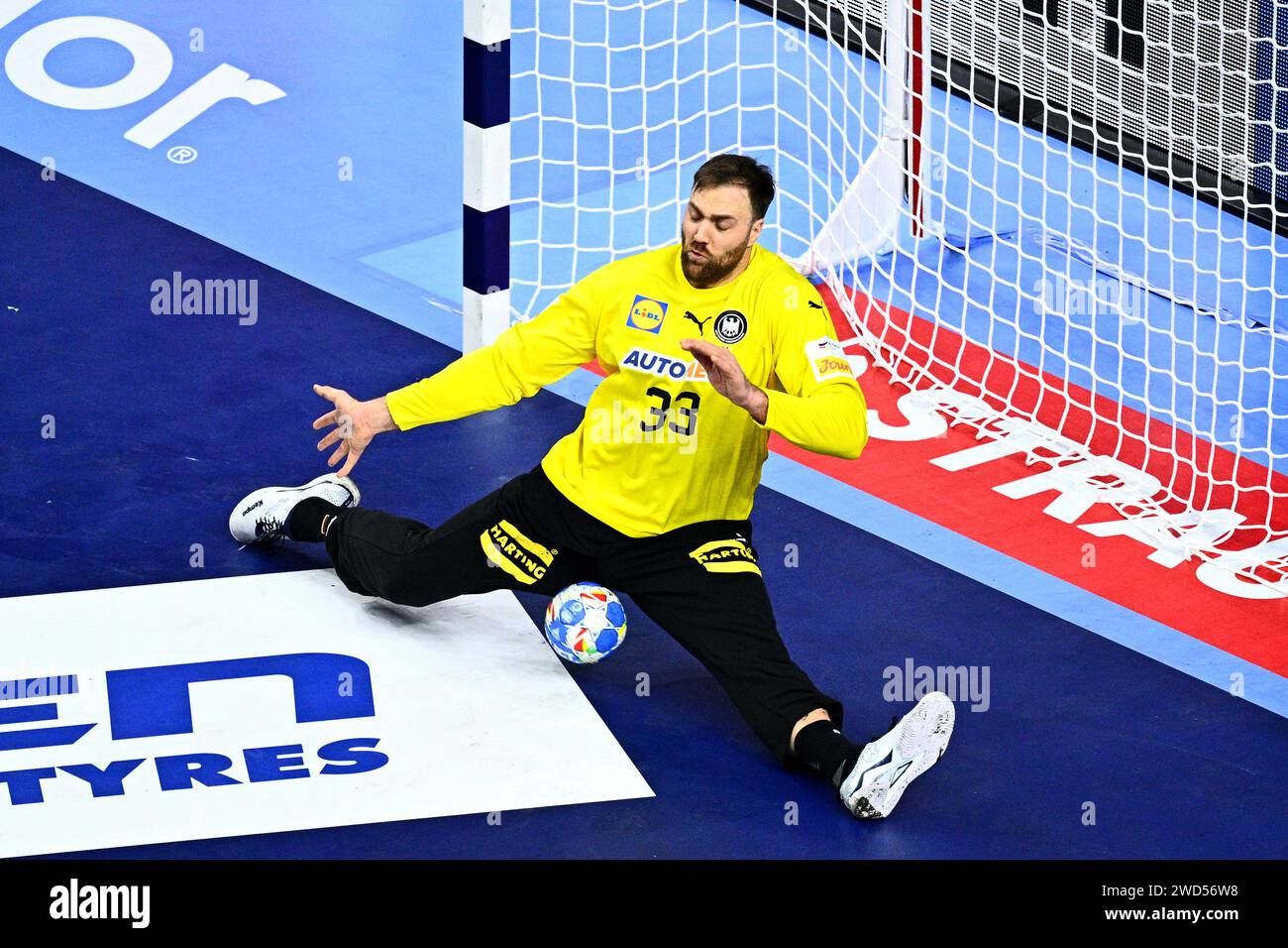 Cologne, Germany. 18th Jan, 2024. Handball European Championship