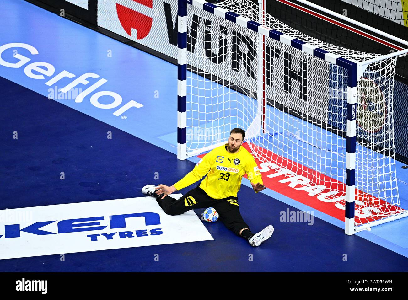 Cologne, Germany. 18th Jan, 2024. Handball European Championship