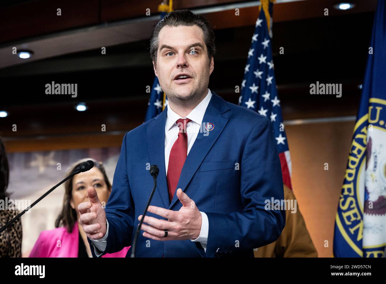 Washington, United States. 18th Jan, 2024. U.S. Representative Matt