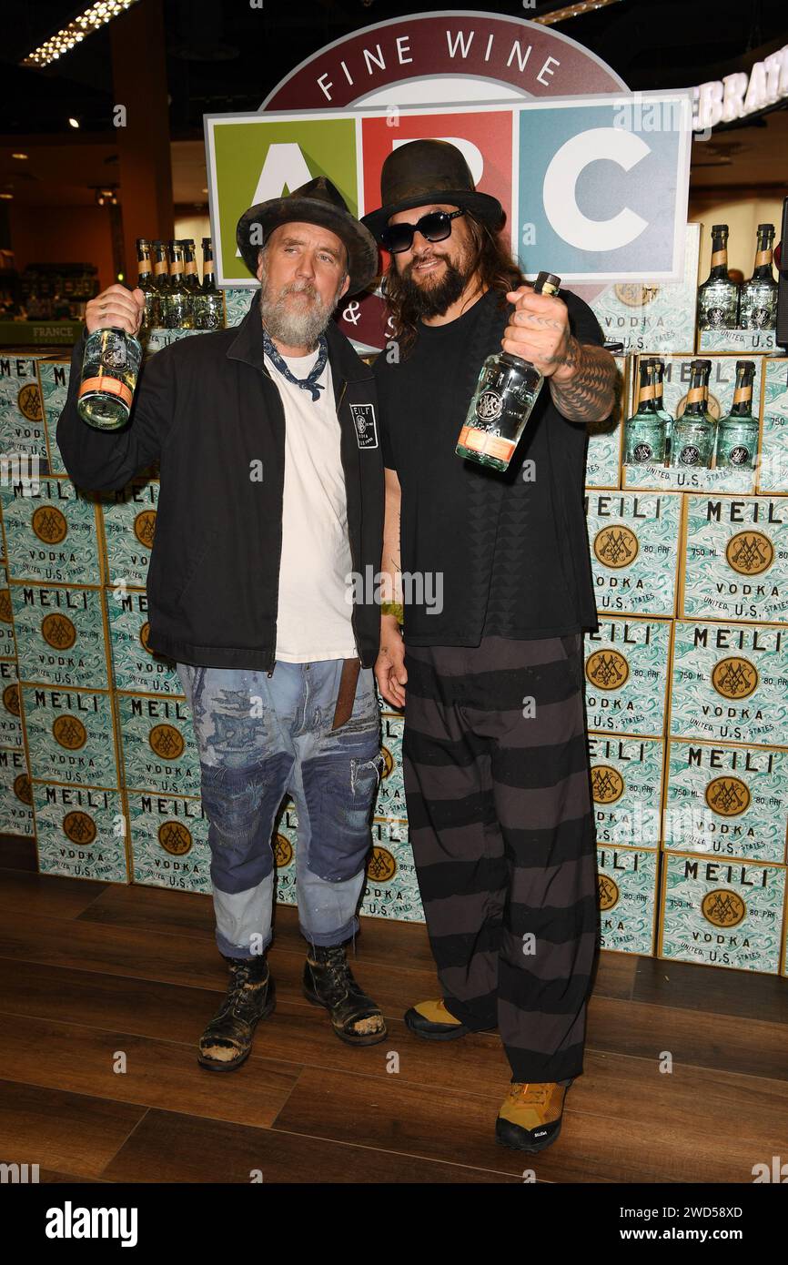 Fort Lauderdale FL, USA. 18th Jan, 2024. Jason Momoa and Blaine