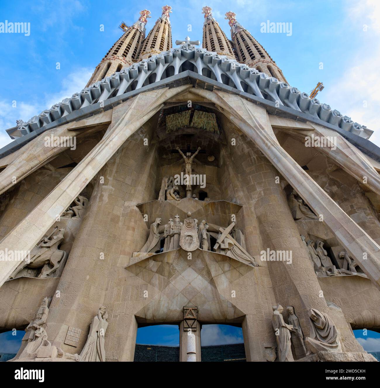 La Sagrada Família, by Antoni Gaudi, Passion façade sculptures and