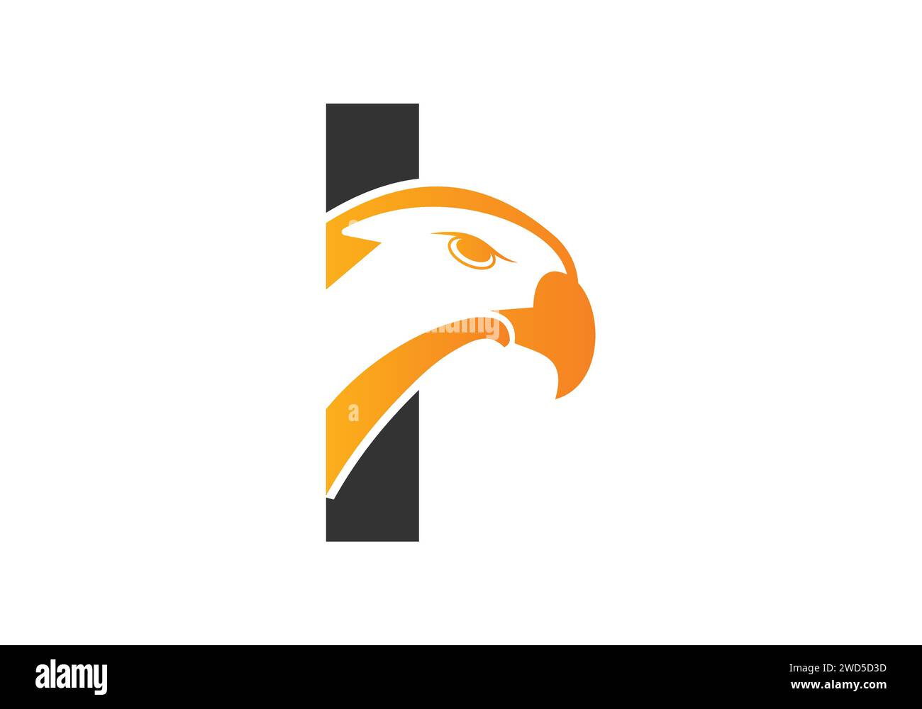 Letter I Eagle head Logo Design Vector Template. Modern logo design for ...