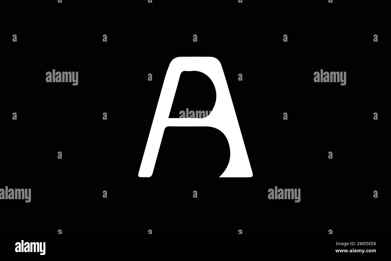 AB BA Initials Letters Logo design vector template Stock Vector