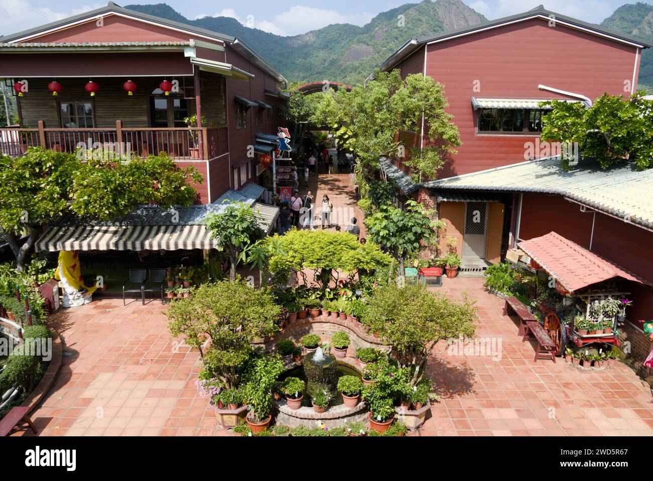 Meinong Folk Village in Kaohsiung, Taiwan Stock Photo