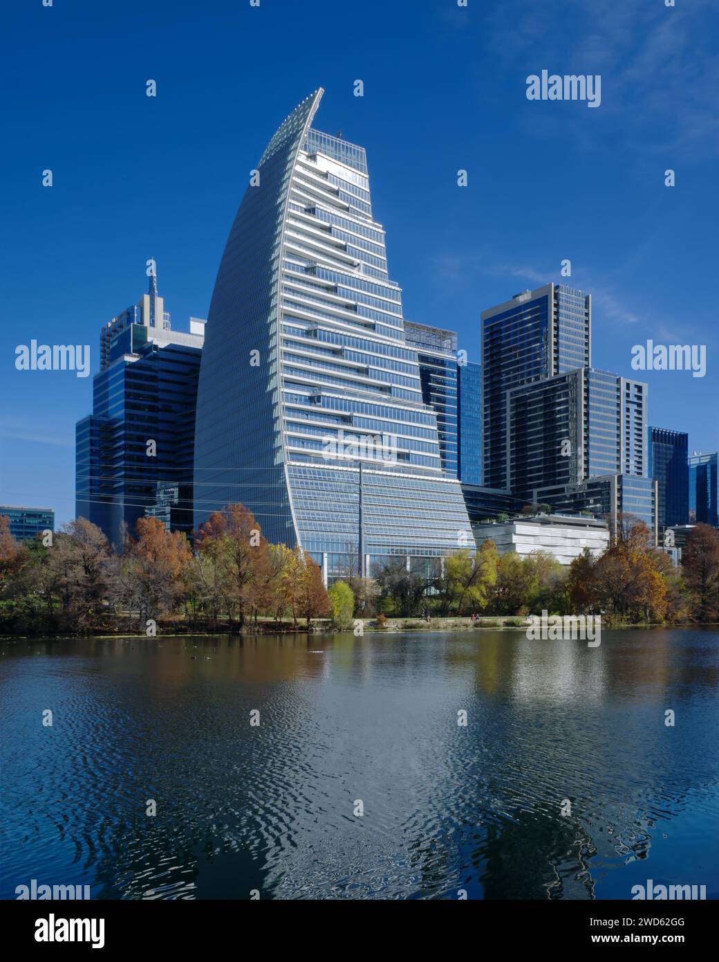 Frost bank tower stock photo alamy
