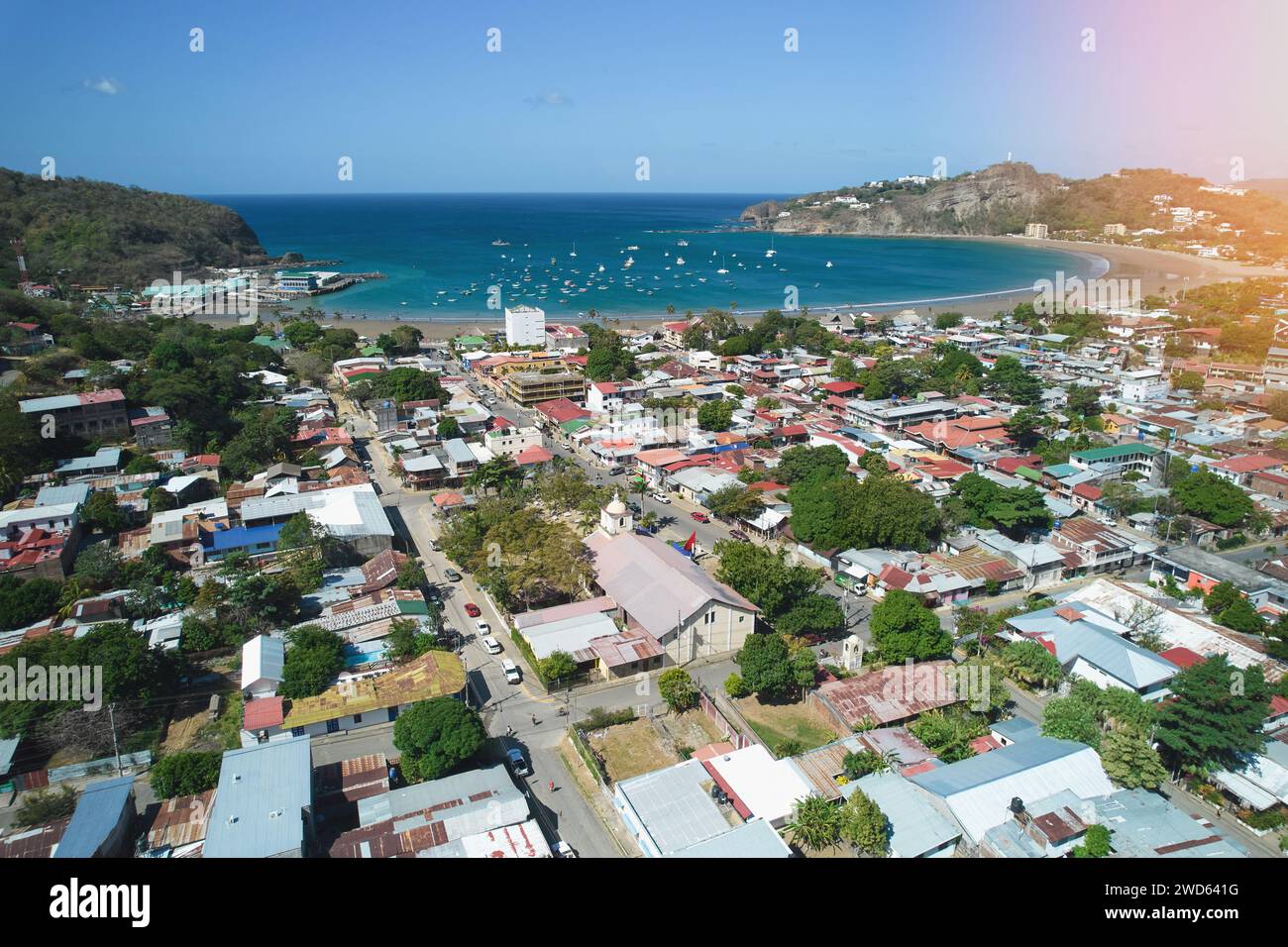 Beautiful aerial view san juan hi-res stock photography and images - Alamy