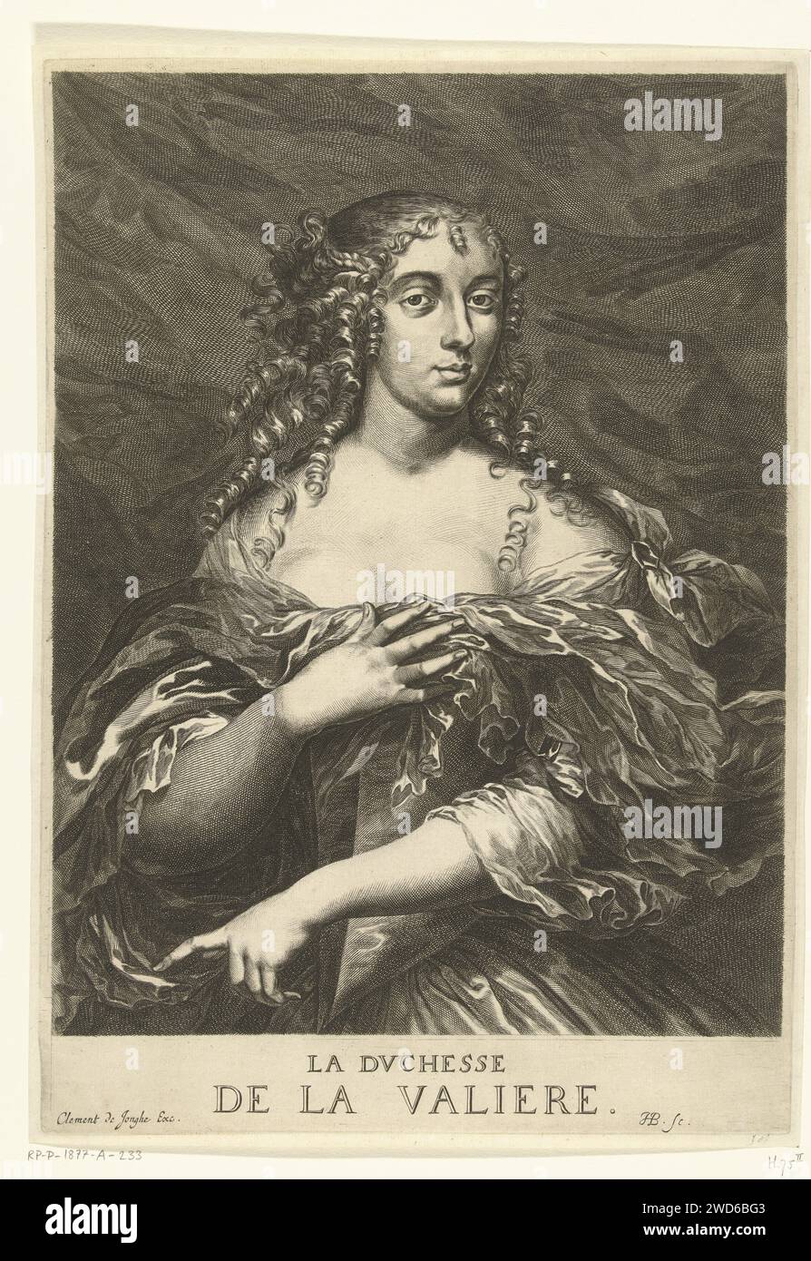 Francoise louise de la baume le blanc de la valliere hi-res stock ...