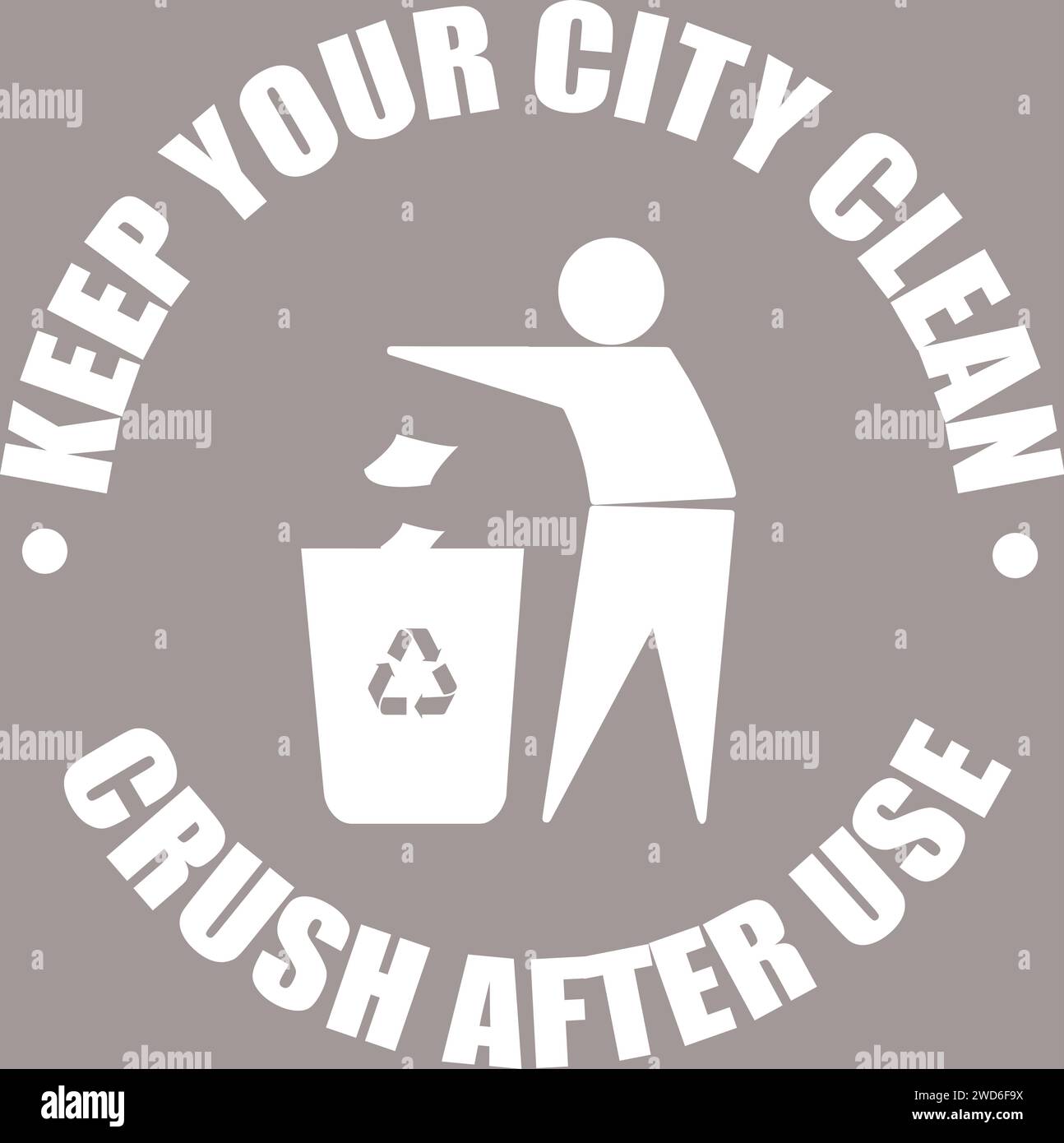 Keep earth clean Stock Vector Images - Alamy