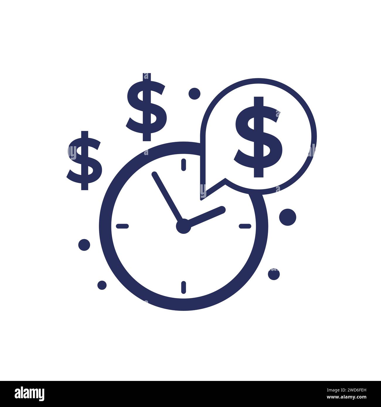 Time return Cut Out Stock Images Pictures Alamy