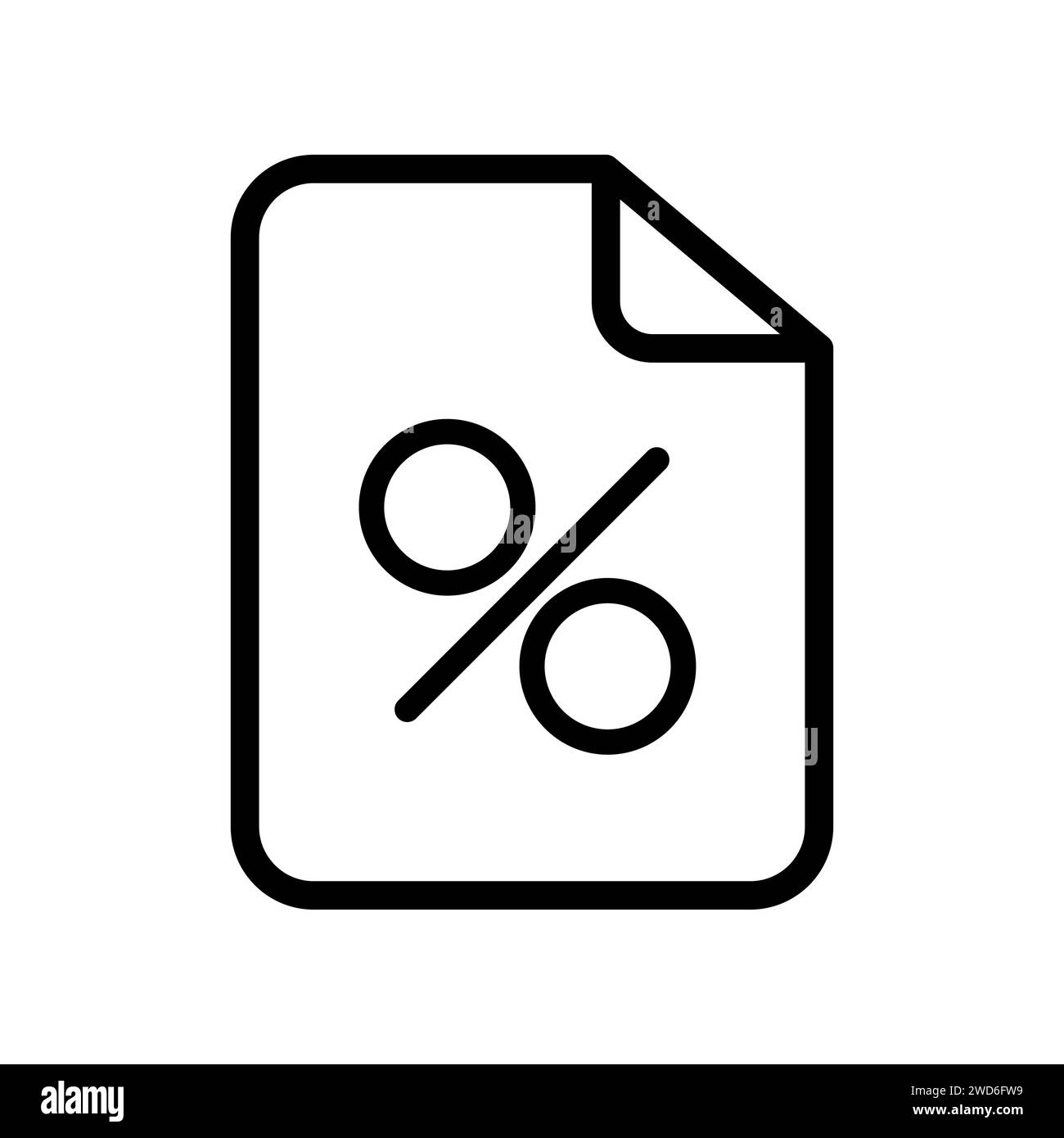Tax percent receipt Black and White Stock Photos & Images - Alamy
