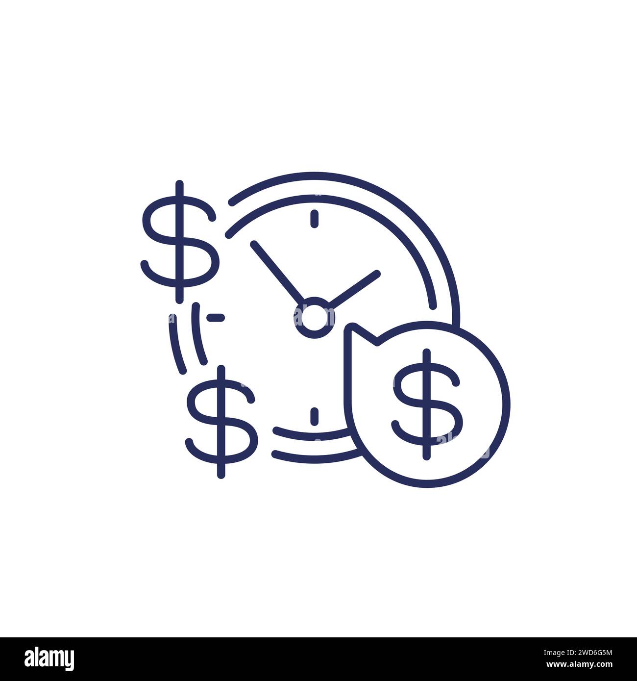 Time return Cut Out Stock Images Pictures Alamy