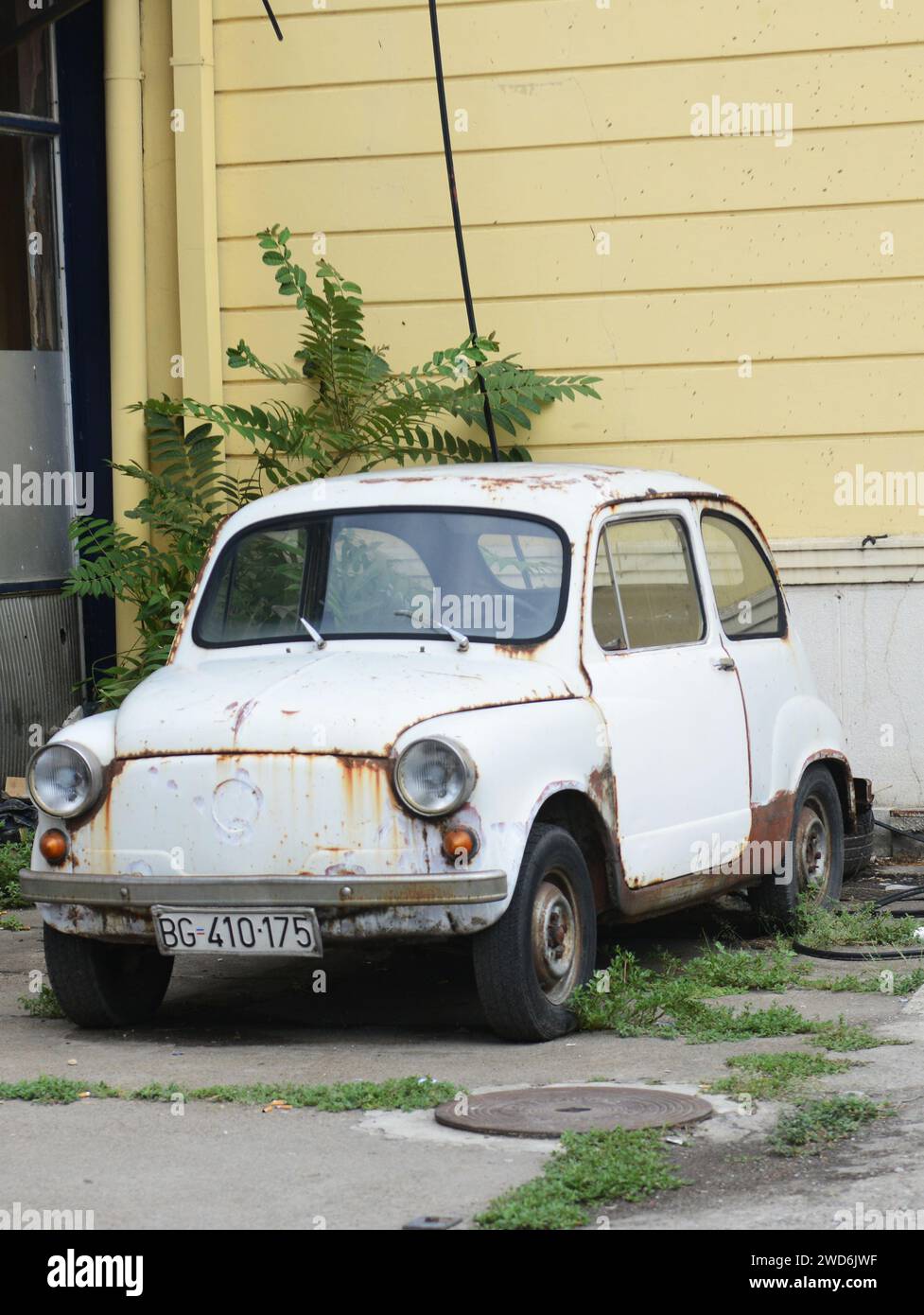 A Zastava 750 Yugoslav car. Stock Photo