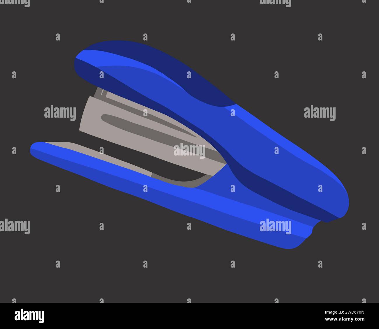 Stapler Paper Vector Vector isolated illustration of stapler for binding paper Stock Vector ...