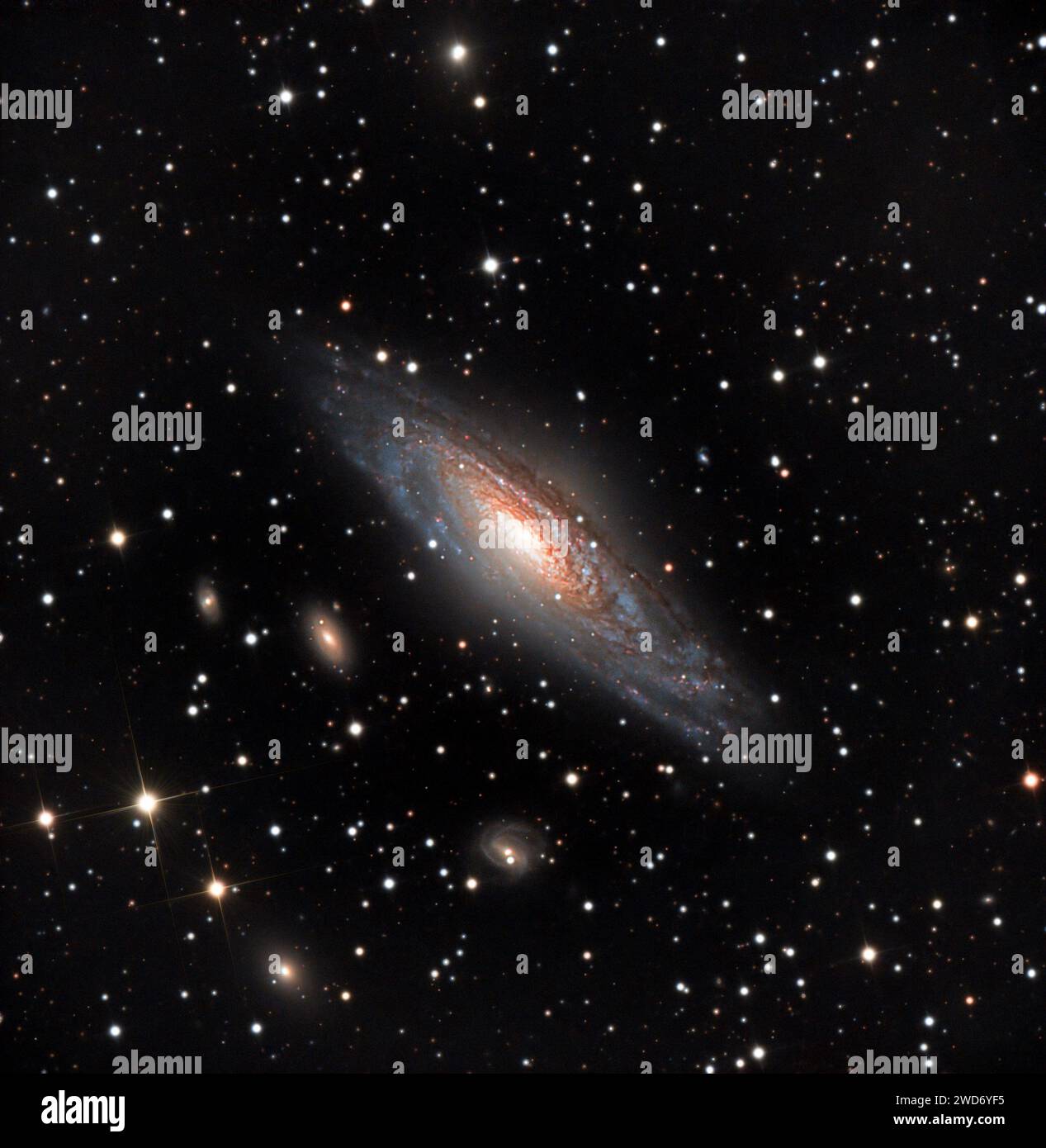 Deer Licck Group of galaxies (NGC7331, NGC7335, NGC7336, NGC7337 and ...