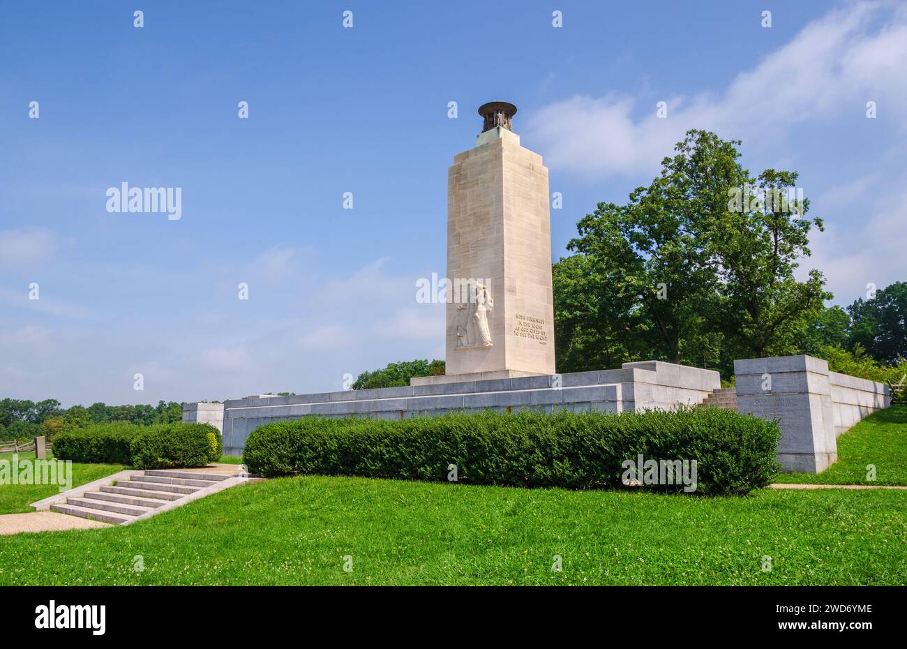 A Monument At Gettysburg National Military Park American Civil War Battlefield In Gettysburg 1029