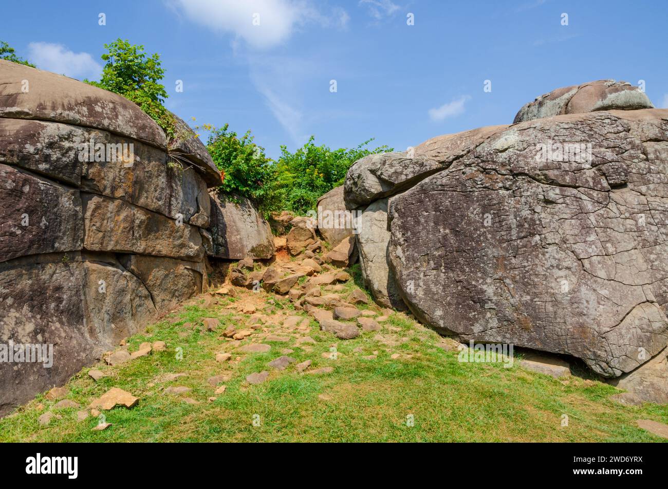 The Devil's Den at Gettysburg National Military Park, American Civil ...