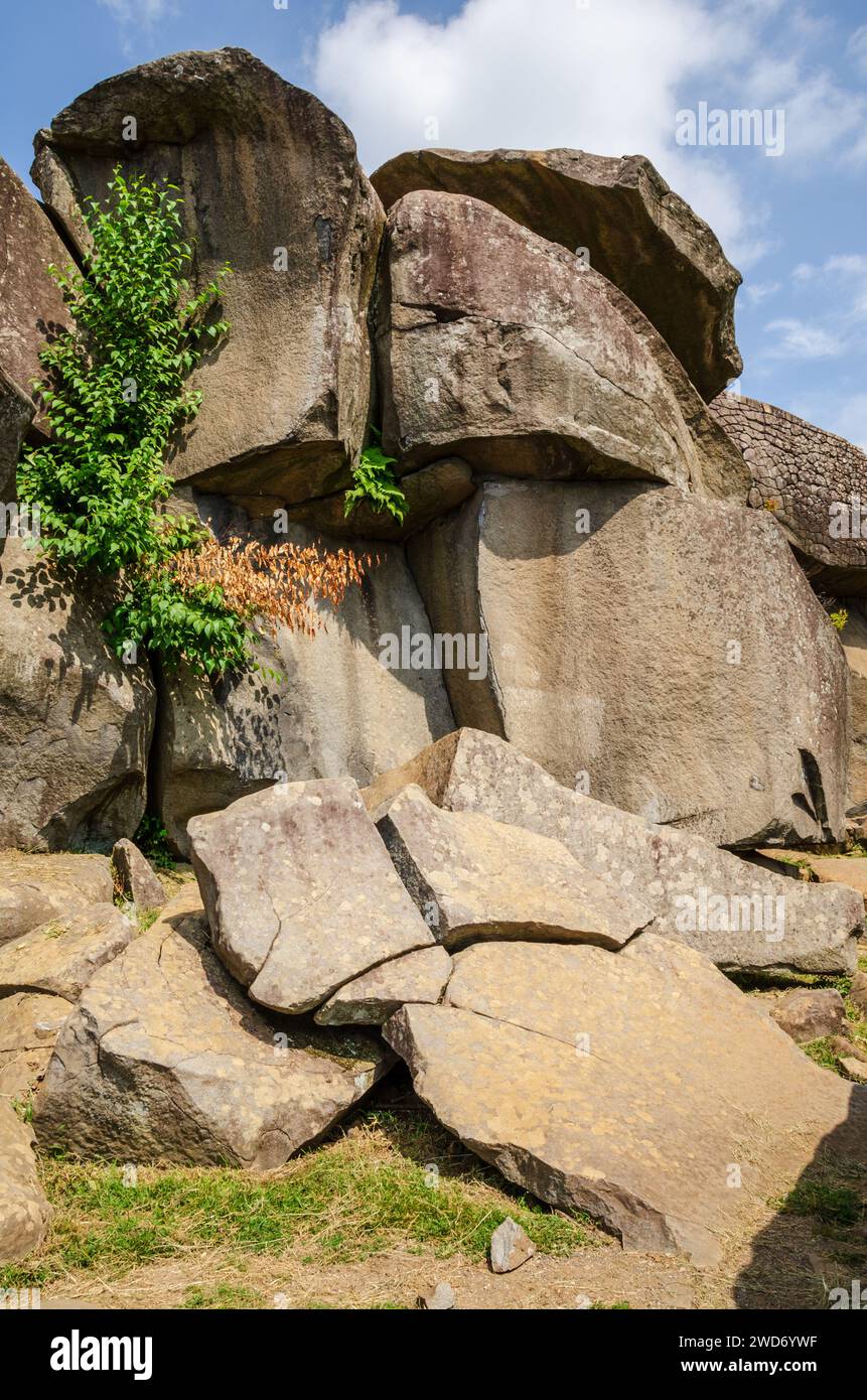 The Devil's Den at Gettysburg National Military Park, American Civil ...