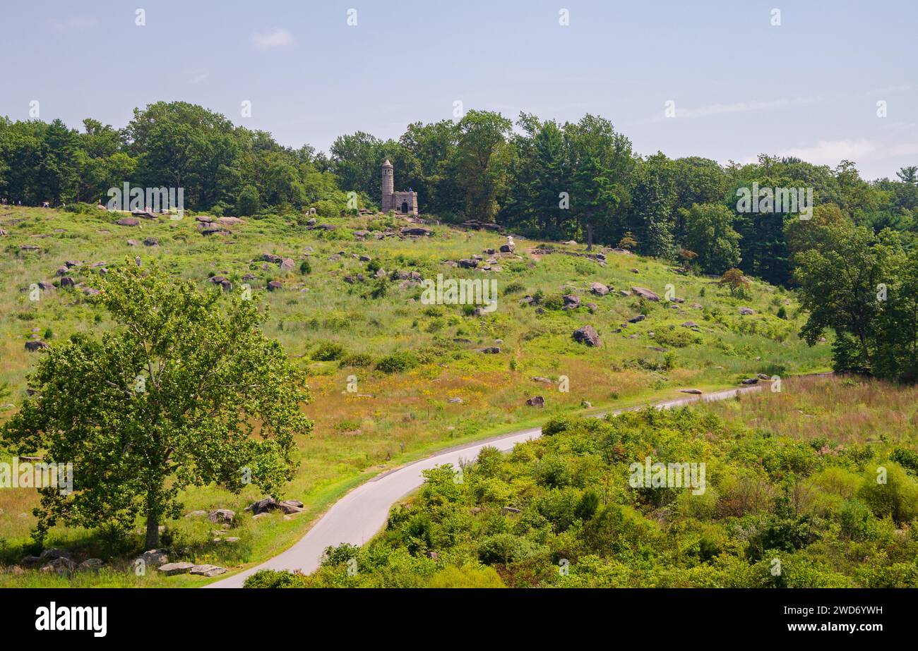 The Devil's Den at Gettysburg National Military Park, American Civil