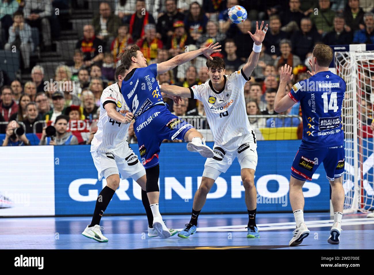Cologne, Germany. 18th Jan, 2024. Handball European Championship
